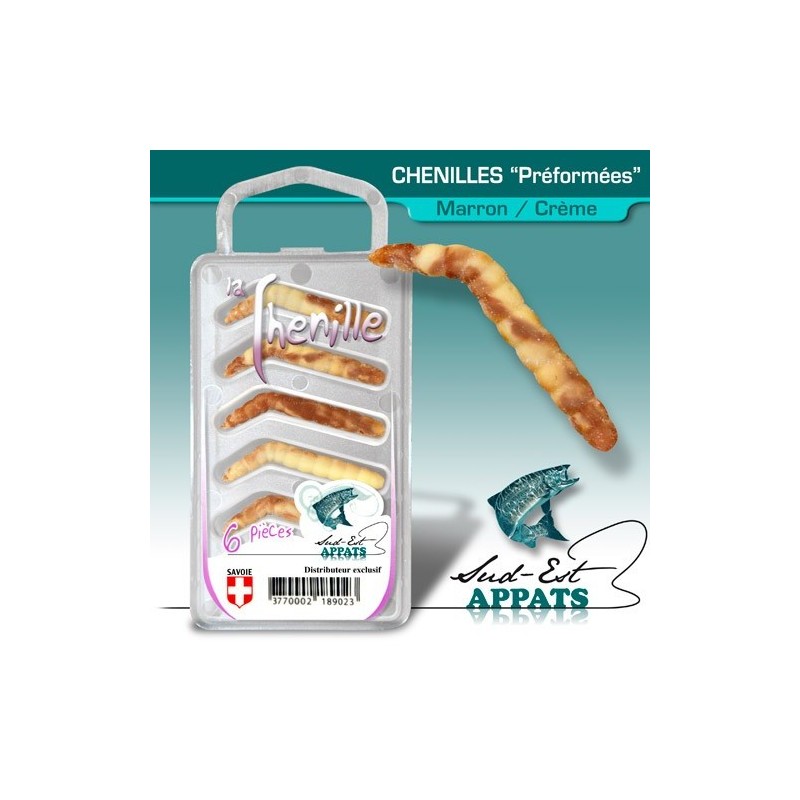 CHENILLES couleur marron/crème